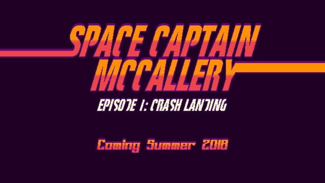 Space Captain McCallery Preview Trailer