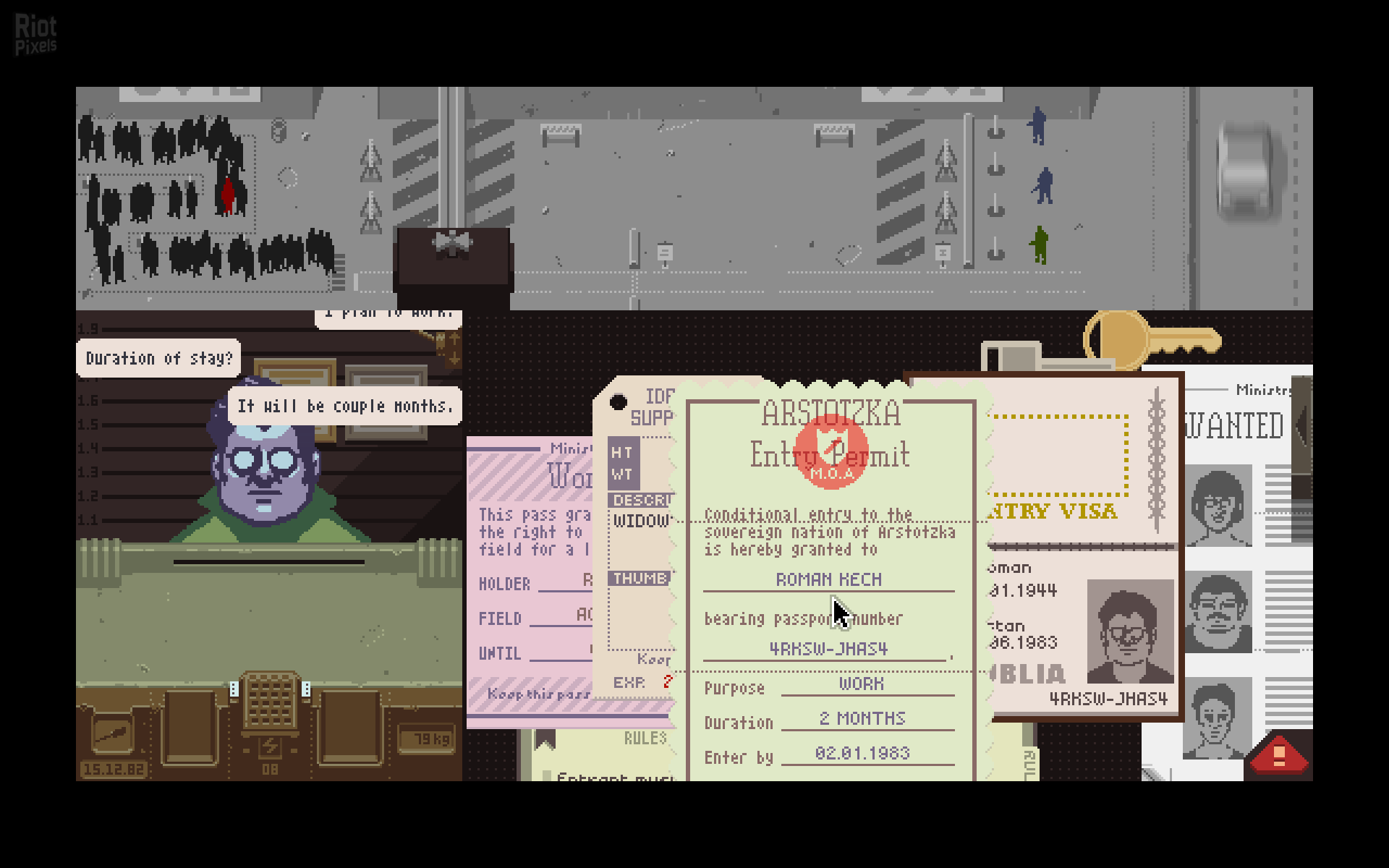 Papers, Please | Gamin