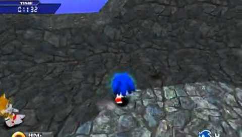 Sonic The Hedgehog 3D v 0.3 gameplay (my indie game)