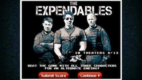 Let's Play The Expendables. 8-bit Game