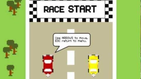 Free Indie Game - Double Racers Rally - Game Play - Beta 1
