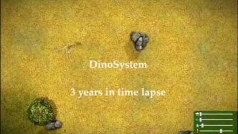 DinoSystem - 3 years in time lapse