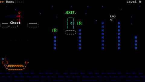 Proto Raider - very retro arcade game