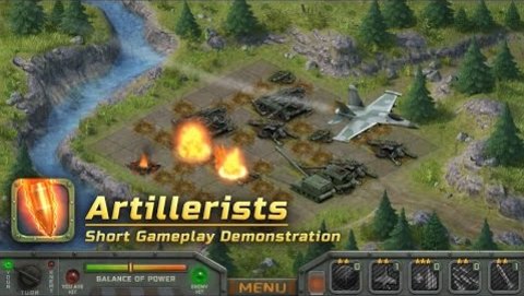 Artillerists game on Steam