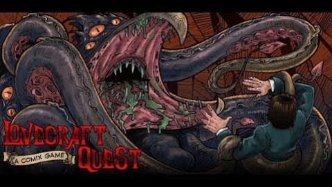 Lovecraft Quest - a comix game inspired by the works of H.P. Lovecraft