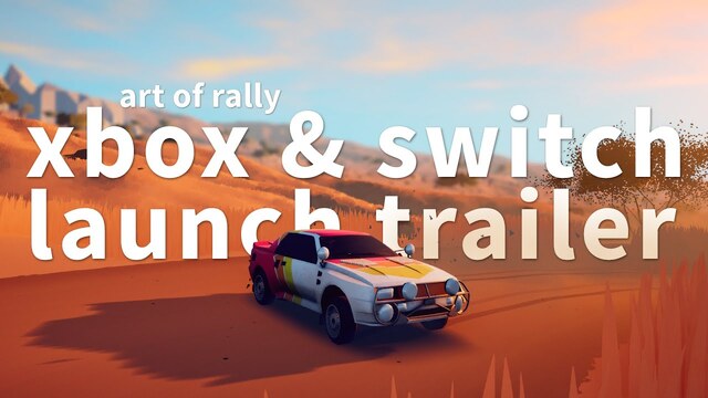 art of rally - Available now on Xbox, Game Pass & Switch!