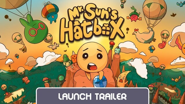 Mr Sun's Hatbox | Launch Trailer | Steam & Nintendo Switch
