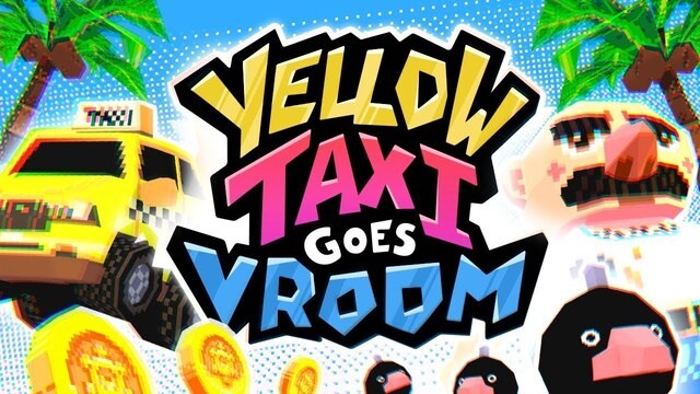 You're a N64 taxi and there's 🚫 no jump button? | Yellow Taxi Goes Vroom! Release Trailer
