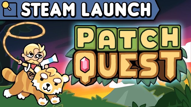 Patch Quest - Steam Launch Trailer + Gameplay