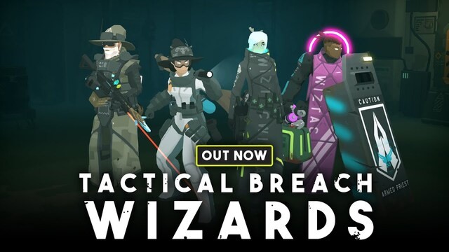 Tactical Breach Wizards is OUT! Here's a launch trailer